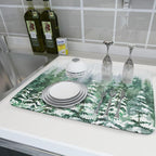 Christmas Tree Dish Drying Mat 18 x 24 Inch - Image 6
