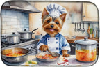 Caroline's Treasures DAC6329DDM Silky Terrier The Chef Dish Drying Mat by CarolinesTreasures