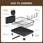 Runnatal Dish Drying Rack, Stainless Steel Dish Rack - Image 6