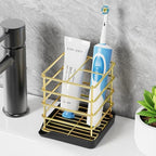 Toothbrush Holders for Bathrooms, Stainless Steel Toothbrush Holder Kids - Image 2
