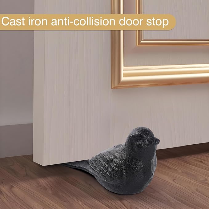 Notakia Cast Iron Heavy Duty Door Stopper - Image 7