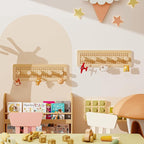 Homode Wooden Wall Hooks, Wall Mounted Coat Rack - Image 4