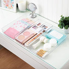 STORi SimpleSort 3-Piece Stackable Clear Drawer Organizer Set | 12" x 6" x 2" - Image 7