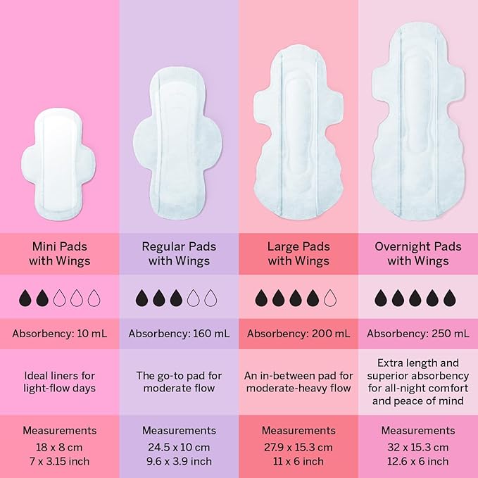 Pixie Organic Cotton Ultra Thin Large Pads - Image 9