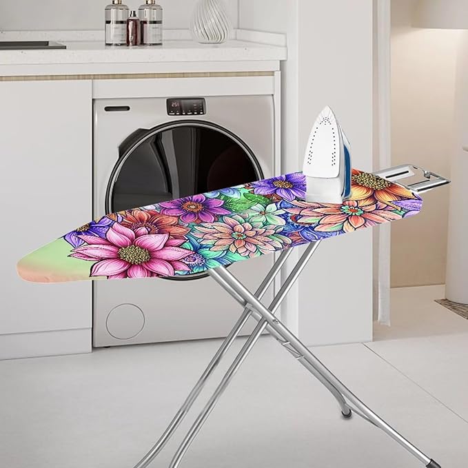 Boho Floral Ironing Board Pad Ironing Board Cover and Pad 15" x 54" Scorch - Image 2