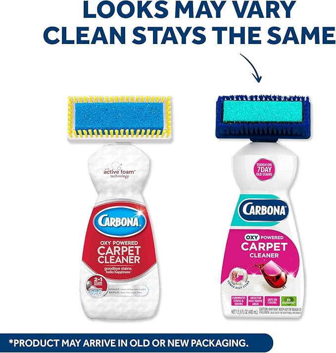 Carbona Carpet Cleaner with Brush | Oxy-Powered Foam - Image 5
