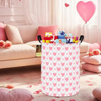 HUNRUNG Laundry Hamper, Large Canvas Fabric Lightweight Storage Basket Toy - Image 5