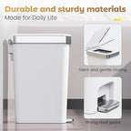 2Pack Small Bathroom Trash Can - Image 2
