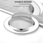 LASSHSWA 2 PCS Kitchen Sink Strainer Stainless Steel, Kitchen Sink Drain - Image 3