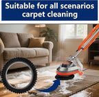 237049 Black Nylon Carpet Brush Replacement - Image 7