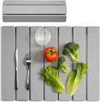 Meowoo Stone Drying Mat for Kitchen Counter, 15.7"x11.8" Foldable Diatomaceous by MeowooOfficial