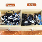 150PCS 8 Inch Reusable Cable Ties Wire Ties Cord Organizer Cable Organizer - Image 4