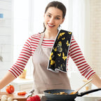 Bencailor 4 Pcs Sunflower Kitchen Towels Butterfly Flower Hand Dish Towels - Image 6