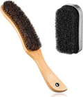 Patelai 2 Pcs Horsehair Felt Hat Brush Kit Lint Brush by Patelai