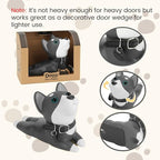 DomeStar Cute Dog Door Stopper, Shiba Inu Door Stop Decorative Animal Doorstop - Image 3