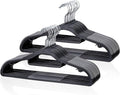 Heavy Duty Plastic Clothes Hangers, Space Saving Hangers 30 Pack, 0.2 Inches by TonswachicHangersSpaceSaver