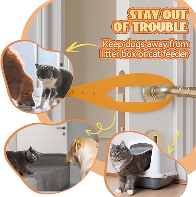TGIOW Cat Door Latch, Door Prop - Image 6