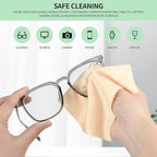 18 Pack Microfiber Cleaning Cloths Multicolor Glasses Cleaning Cloth - Image 4