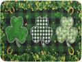 St Patrick's Day Green Clover Dish Drying Mat 18 x 24 Inch by APORTT