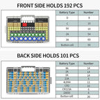 Battery Organizer Storage Holder Box Case - Image 3
