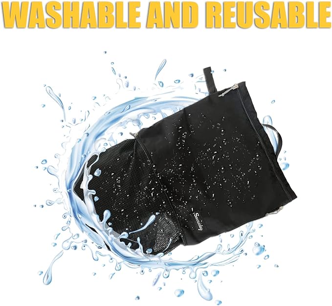 Dirty Laundry Bag for Traveling-Mesh Laundry Bags XL Travel Gym Healthcare - Image 4
