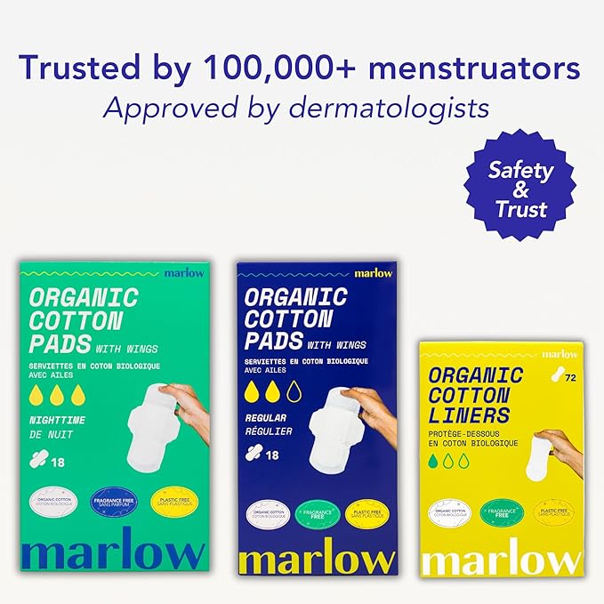 Marlow 100% Organic Cotton Pads - Image 3