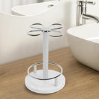 HarJue Toothbrush Holder Stand for Bathroom, Metal Toothbrush Organizer - Image 8