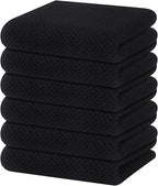 Homaxy 100% Cotton Waffle Weave Kitchen Dish Towels, Ultra Soft Absorbent Quick by Homaxy