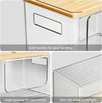 Under Sink Organizer, Plastic Trash Bag Holder Dispenser, Stackable Pantry - Image 6