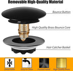 Bathtub Drain Stopper, Pop Up Tub Stopper and Cover, Bottom - Image 4