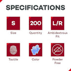 Dealmed Nitrile Exam Gloves Small - Image 3