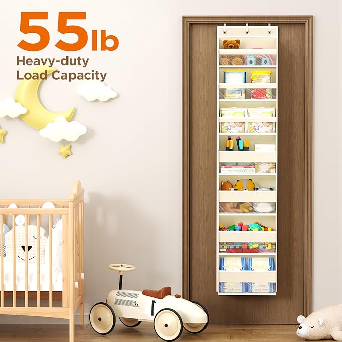 Over The Door Organizer, 7 Tier Door Hanging Organizers - Image 5