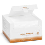Face Towels, Facial Towels, 25 Ct Disposable Face Towel, 9.8"X9.8"Face Cloths by LUXU
