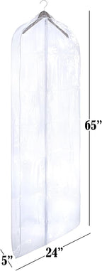 Handy Laundry Clear Vinyl Gown Bag - Image 2