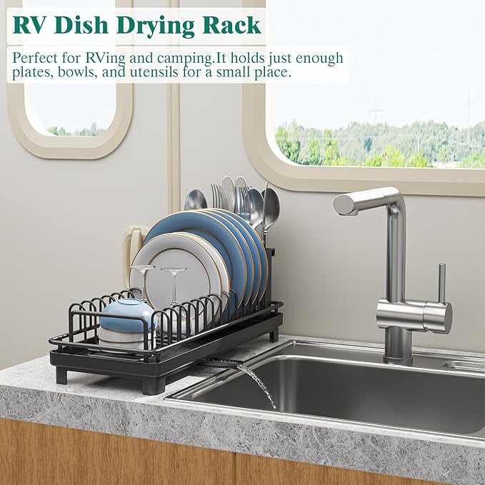 Small Sink Dish Drying Rack - Image 2