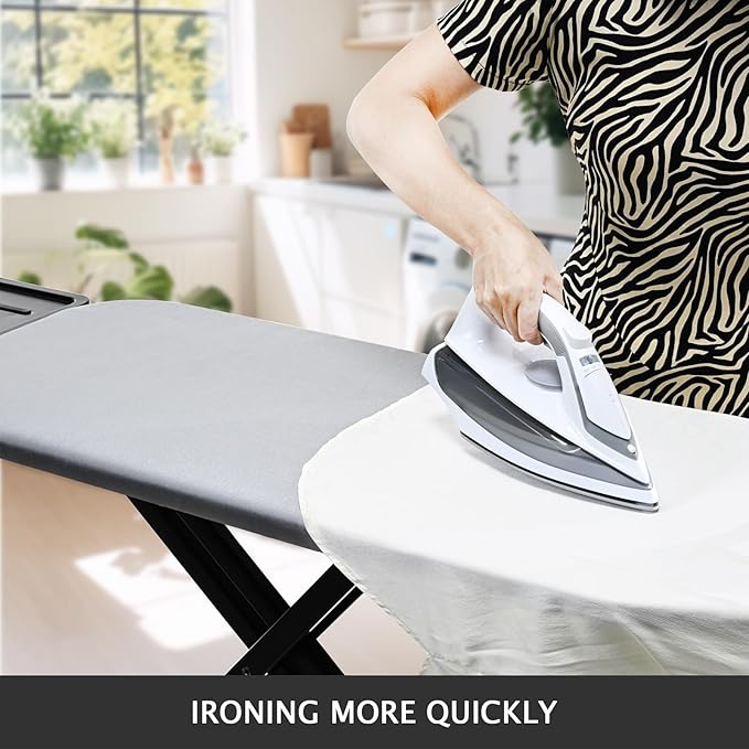 SheeChung Ironing Board Cover and Pad 19x51, Thick Cotton Cover, Scorch and - Image 4
