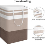 StorageRight Large Collapsible Laundry Basket Hamper - Image 3