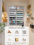 2 Pack Over the Door Organizer - Image 5