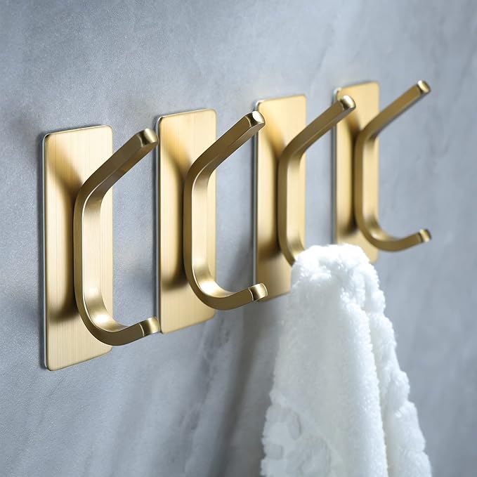 YIGII Towel Hooks/Adhesive Hooks - Image 2