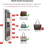 Lirex Over The Door Purse Organizer & Purse Shelf - Image 2