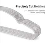 TOPIA HANGER Metal Hangers 20 Pack, Non Slip Clothes Hangers Space Saving - Image 7