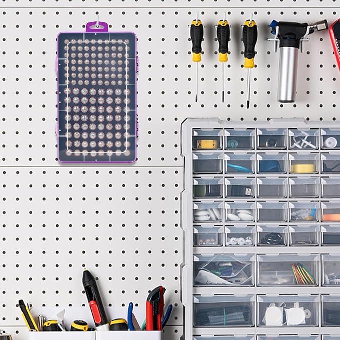 Battery Storage Organizer Case, Battery Vault Box Holder Container - Image 3
