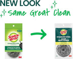 Scotch-Brite Stainless Steel Scrubbers, Scouring Pads - Image 2