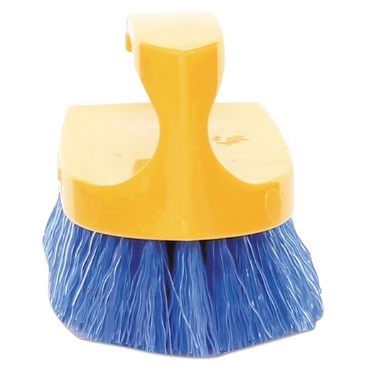 Rubbermaid Commercial Products Iron Handle Scrub Brush 6-inches Polypropylene - Image 2