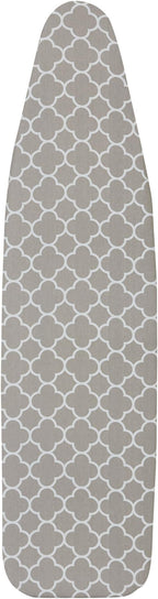 Household Essentials 80098 Ironing Board Cover | 100% Cotton | Gray Trellis by HouseholdEssentials