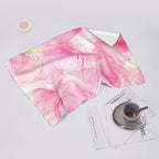 Pink Marble Kitchen Dish Towels and Dishcloths Sets of 2 Abstract Modern Dish - Image 6