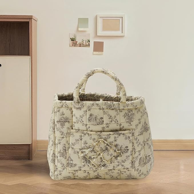 Quilted Fabric Storage Basket - Image 6