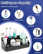 Bathroom Counter Organizer and Storage, 7 Slots Detachable Toothbrush Holders - Image 6