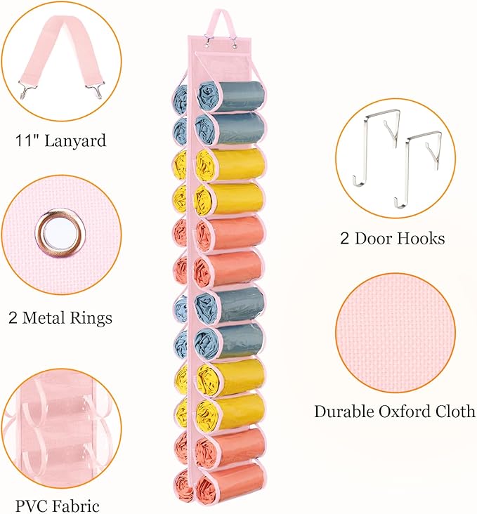 Lirex Hanging Yoga Legging Storage Organizer - Image 4