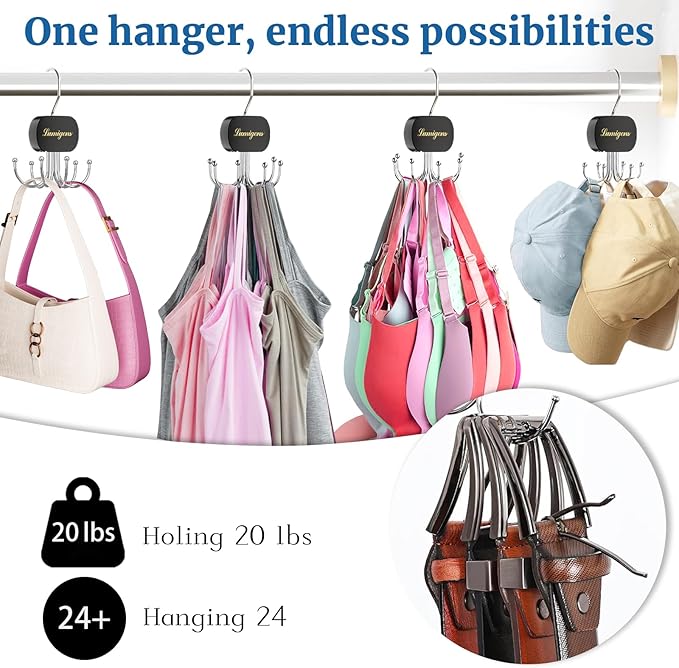 Belt Organizer for Closet, Belt Tie Hanger for Closet, Tie Organizer for Men - Image 3